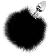 Darkness Anal - Buttplug Analplugg med Svart Svans - 7 cm