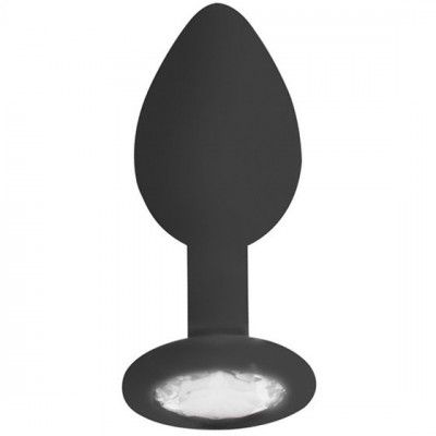 Diamond Butt Plug Black
