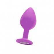 Diamond Butt Plug Large Lila