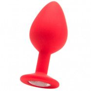 Diamond Butt Plug Large Red