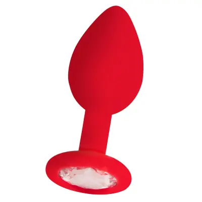Diamond Butt Plug Red