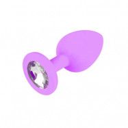 Diamond Buttplug - purple