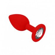 Diamond Buttplug - Red