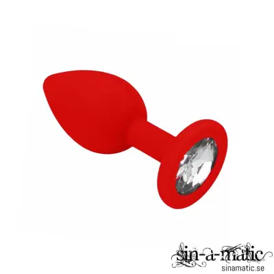 Diamond Buttplug - Red