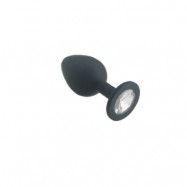 Diamond Buttplug, Small - Black