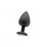 Diamond Buttplug, XL - Black