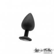 Diamond Buttplug, XL - Black