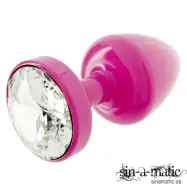 Diogol - Pink Metal Buttplug 30mm