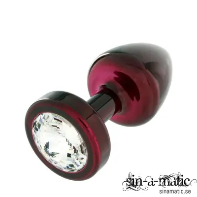 Diogol - Purple Metal Buttplug 25mm