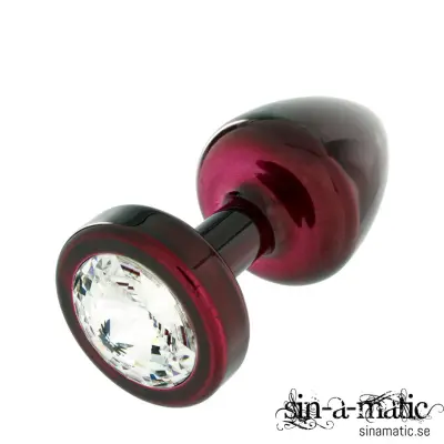 Diogol - Purple Metal Buttplug 25mm