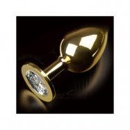 Dolce Piccante: Jewellery Plug, Diamond, guld, large