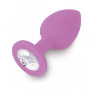 Dolce Piccante: Jewellery Plug, Silicone Diamond, lila