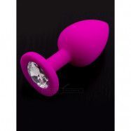 Dolce Piccante: Jewellery Plug, Silicone Diamond, violet