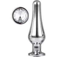 Dream Toys: Gleaming Love, Pleasure Plug Medium, silver