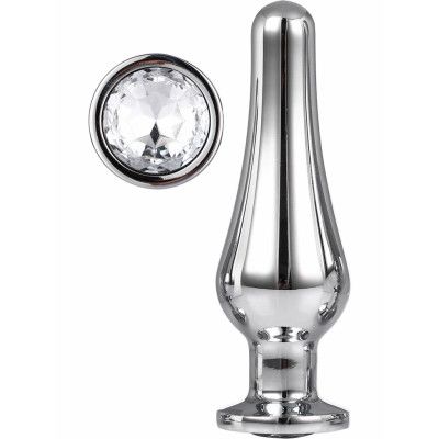 Dream Toys: Gleaming Love, Pleasure Plug Medium, silver