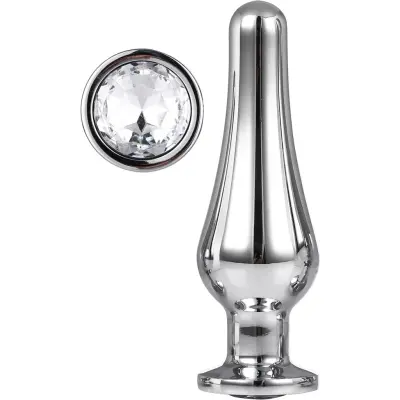 Dream Toys: Gleaming Love, Pleasure Plug Medium, silver