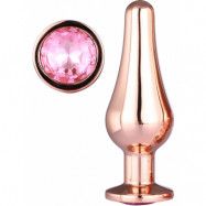 Dream Toys: Gleaming Love, Pleasure Plug Small, roséguld