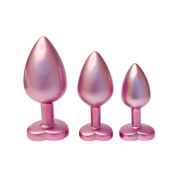 DreamToys Gleaming Love Pearl Pink Buttplug Set