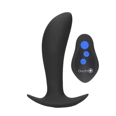 Ouch! E-Stim Vibrerande Buttplug
