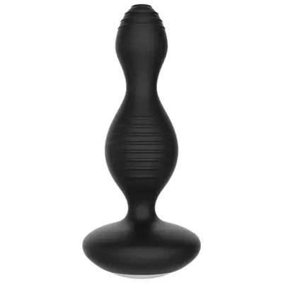 E-Stimulation Vibrating Buttplug - Black