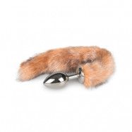 EasyToys- Fox Tail Plug No.3 - Silver