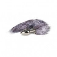 EasyToys- Fox Tail Plug No.4 - Silver