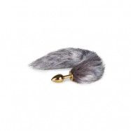 EasyToys - Fox Tail Plug No.5 - Gold