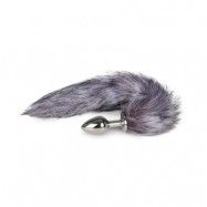 EasyToys - Fox Tail Plug No.6 - Silver