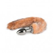 EasyToys - Fox Tail Plug No.7 - Silver