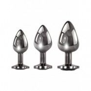 Evolved: Black Gem Anal Plug Set