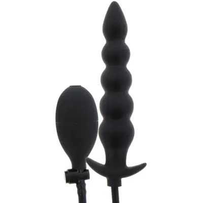 Extreme Inflatable Ribbed Plug 25 cm