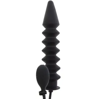 Extreme Inflatable Ribbed Plug 38 cm