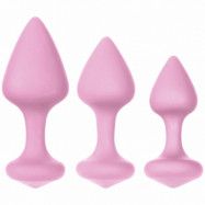 Feelz Toys Bibi Buttplug Set       - Ljusrosa