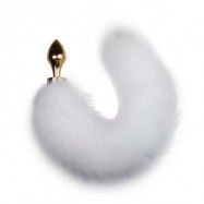 Fox Tail Plug - Gold -  Analplugg