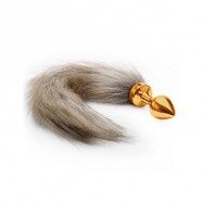 Fox Tail Plug Guld