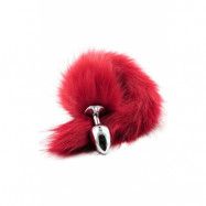 Fox Tail Plug Red