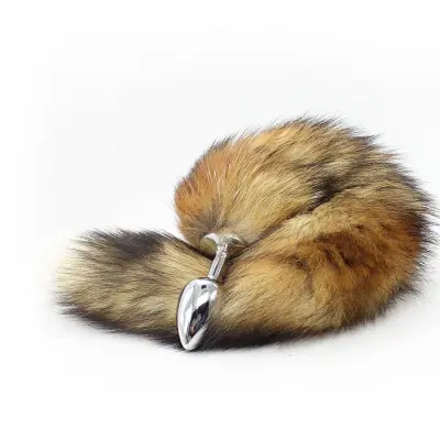 Fox Tail Plug - Silver