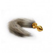 Foxtail Buttplug - Gold