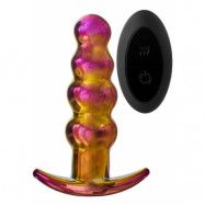 Glamour Glass Remote Vibe Beaded Plug