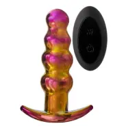 Glamour Glass Remote Vibe Beaded Plug