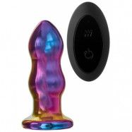 Glamour Glass Remote Vibe Curved Plug