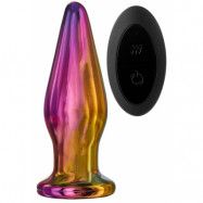 Glamour Glass Remote Vibe Tapered Plug