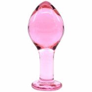 Glassy Rose Round Plug