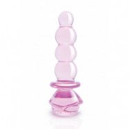 Glaze Glass Rosebud Buttplug