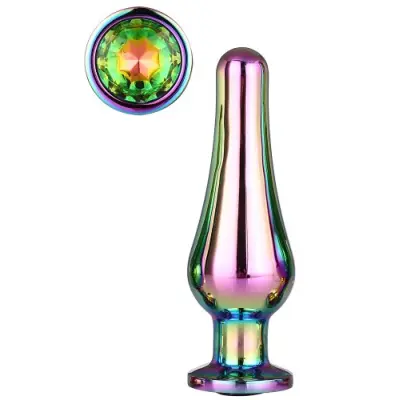 Gleaming Love Medium Pleasure Plug, Holographic