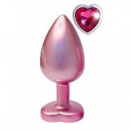 Gleaming Love Pearl Plug Large, Rosa