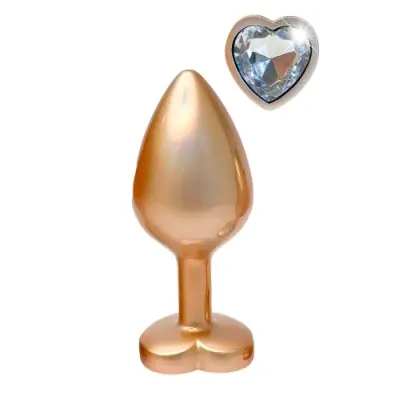 Gleaming Love Pearl Plug Medium, Champagne