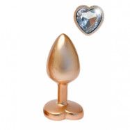 Gleaming Love Pearl Plug Small, Champagn