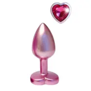 Gleaming Love Pearl Plug Small, Rosa
