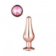 Gleaming Love Pleasure Plug - Rose Gold - Medium